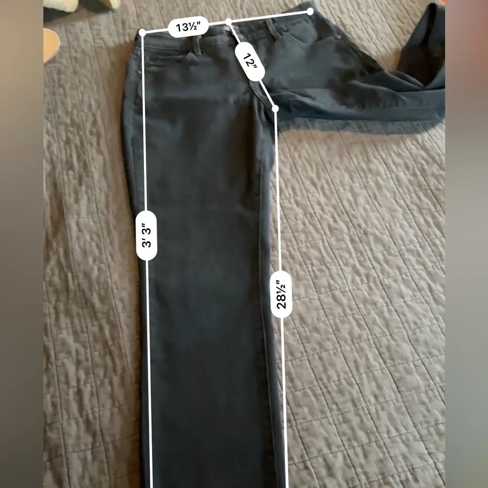 Not Your‎ Daughter’s Jeans Pull On Black Denim Leggings Jeggings
